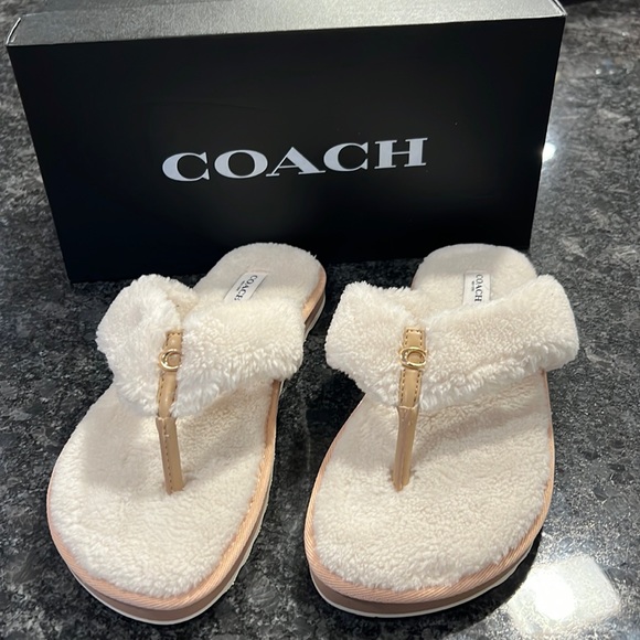 Coach Shoes - Coach flip flops